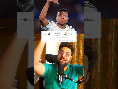 Kairat FC 0 5 Real Madrid Mbappe Hattrick