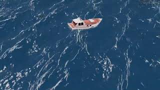 3d ocean with soft foam layer | Blender | animation screenshot 3