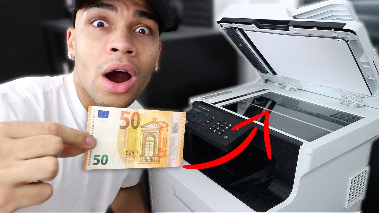 New DAS PASSIERT WENN DU GELD FOTOKOPIERST !!! (INTERESSANT) | Kelvin und Marvin