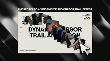 This Cursor Trail Effect Moves Like It Has a Mind of Its Own