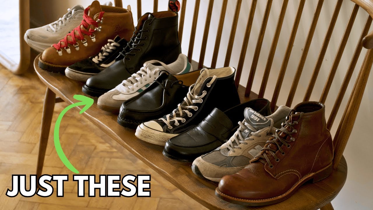 You Only Need 6 Pairs Of Shoes