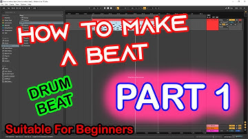 NO EXPERIENCE NEEDED! How To Make Hiphop/Trap Beats - Part 1 | Ableton Live - Beginner Friendly