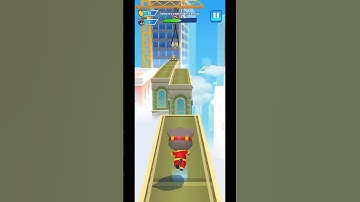 Talking Tom Hero Dash Android Gameplay Ep 314 | Swing on a crane 8 times in one run Mission #shorts