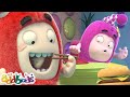 Oddbods Full Episode 🍔 Restaurant Dash! 🍔 Oddbods Food with Friends | Funny Cartoons for Kids