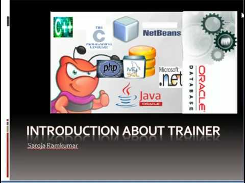 Java Trainer Profile