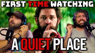 A QUIET PLACE (2018) FIRST TIME WATCHING MOVIE REACTION AND COMMENTARY