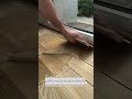 Floor Leveling Hack Using Smoothing Trowel #Shorts #Flooring #DIY