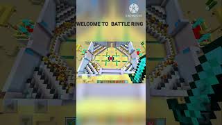 #minecraft #creative #gaming #battleroyale #cage #irongolem #fighting #ring #enjoy