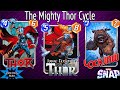 The Mighty Thor Is Here! - Jane Foster Cycle Deck - Marvel Snap Gameplay