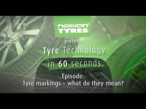 Tyre technology in 60 seconds: Tyre markings