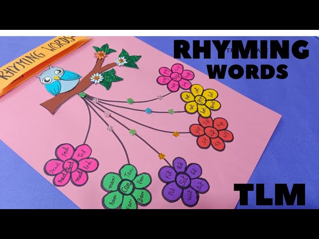 Piture Rhyming Words Chart Slide9 | Rhyming Words, Rhyming Words For