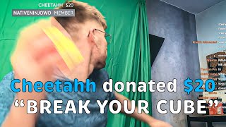 When Someone Pays You $20 To Destroy Your Cube.. TWO TIMES
