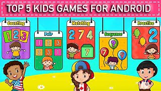 TOP 5 Best Games For Kids 🧒  Android 👶 Learning Games For Kids 🍭 Toddlers Games screenshot 2
