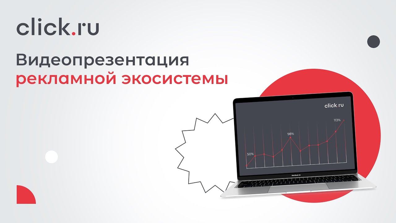 Видеопрезентация рекламной экосистемы click.ru