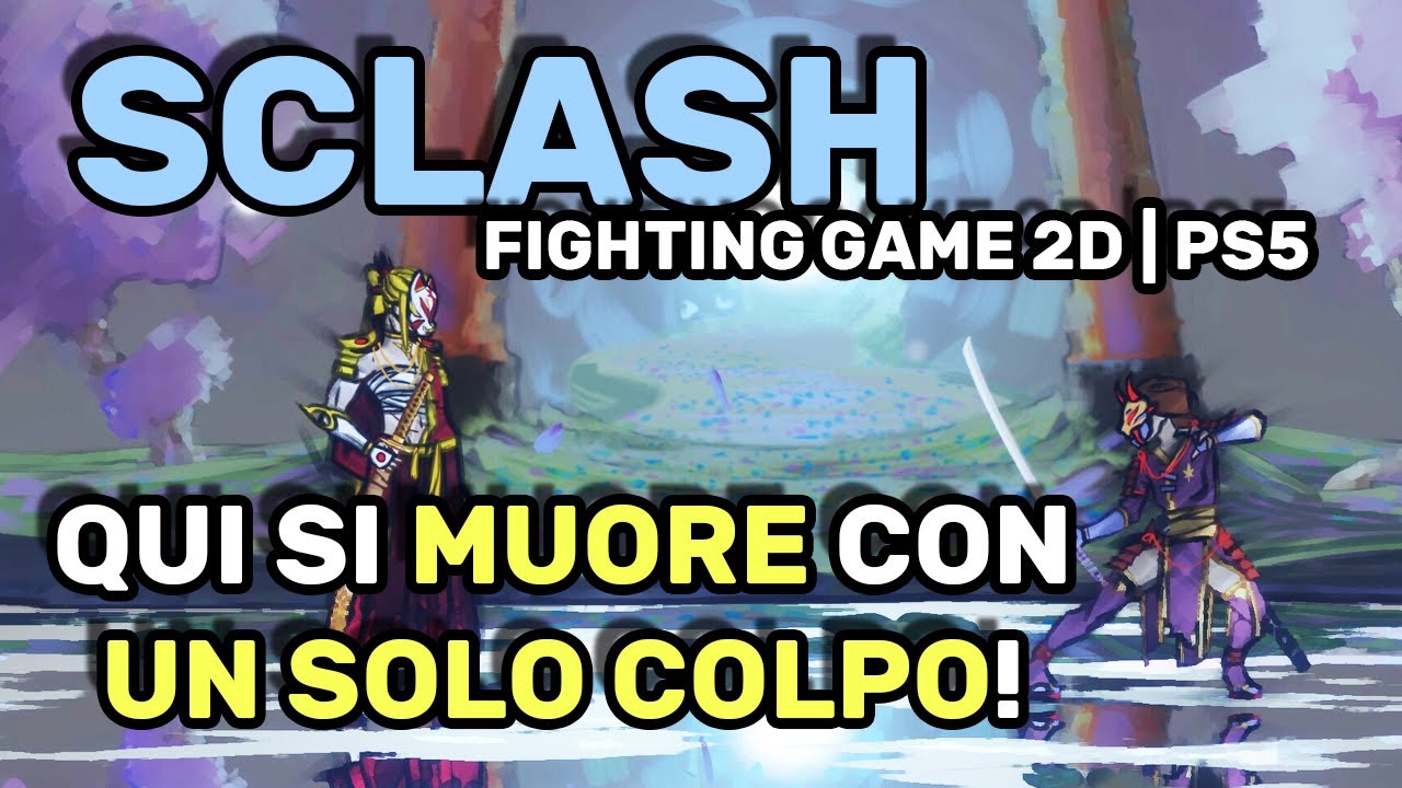 SCLASH | Picchiaduro 2D da poco su PS5 | SI MUORE CON UN COLPO!