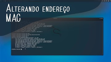 Alterando endereço MAC no Linux