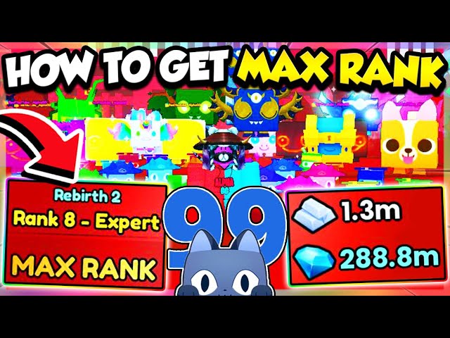 How to Rank Up Fast in Pet Simulator 99