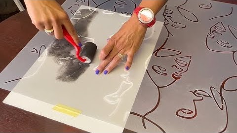 A beginners guide to basic stencilling techniques