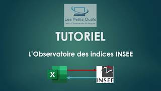 Tutoriel -  L'Observatoire des indices INSEE