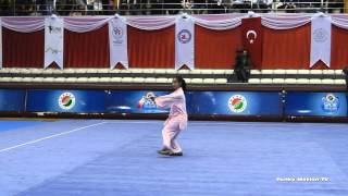 Opening Ceremony: Chinese Junior Wushu Team Performance  2014 02 12 5th WWJC Antalya Turkey