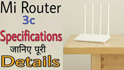 Xiaomi Mi Wifi Router 3C Launched In India | Specifications,Review,Price,Full Details | Hindi/Urdu