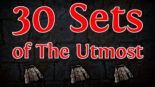 Creating 30 Sets of the Utmost - The CRAZY New Amulet is Back for More - Path of Exile 3.24