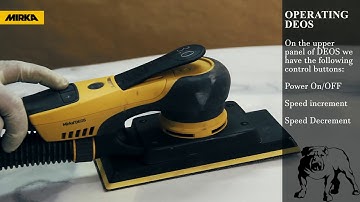 How to Use - Mirka DEOS 383CV