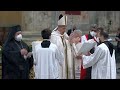 Second Vespers with Pope Francis on the Feast of the Conversion of St. Paul 25 January 2022 HD