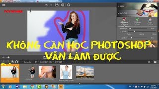 CĂT GHÉP CHỈNH SỬA HÌNH ẢNH TRÊN FOTOPHIRE - KHÔNG CẦN HỌC PHOTOSHOP VẪN LÀM ĐƯỢC screenshot 5