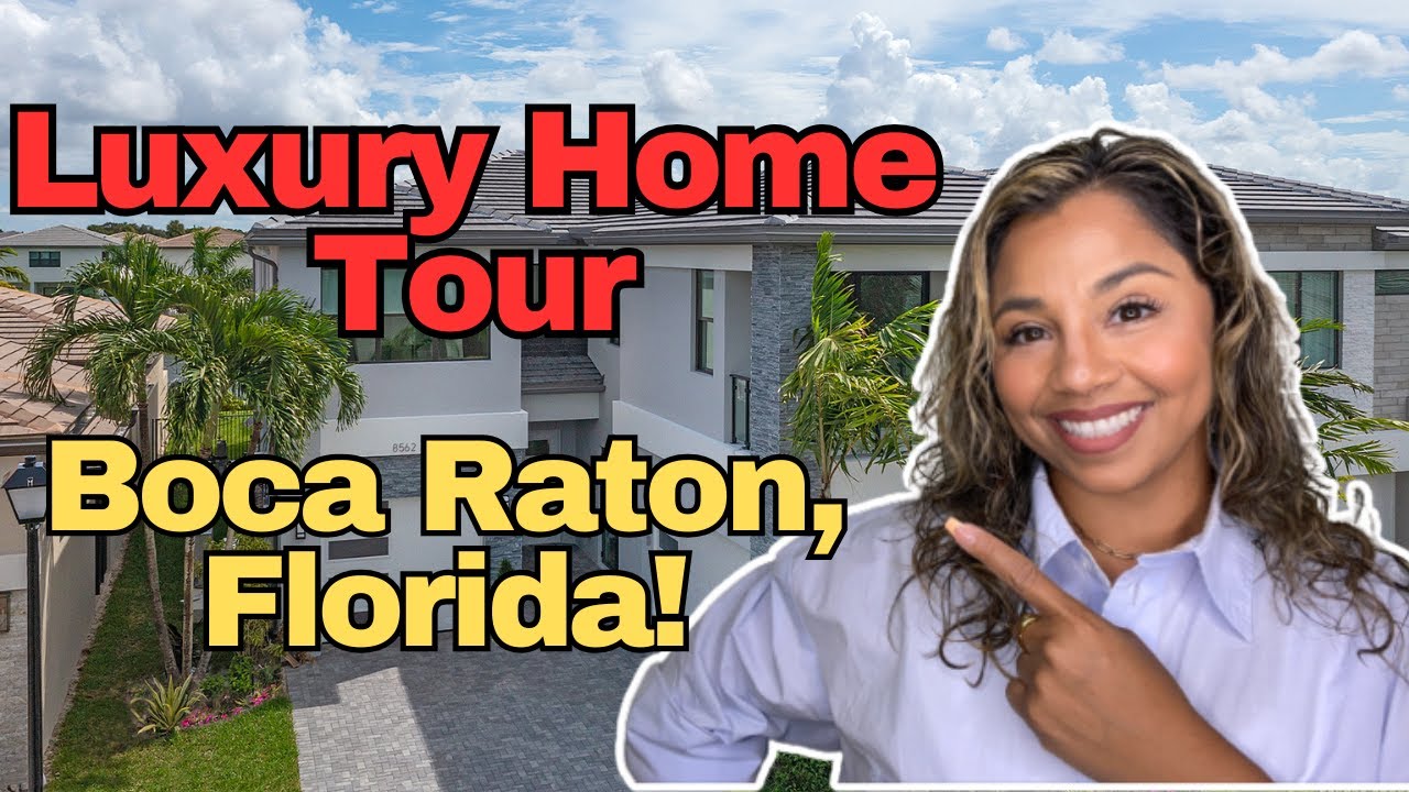 Luxury House Tour In Boca Raton, Florida - 2024
