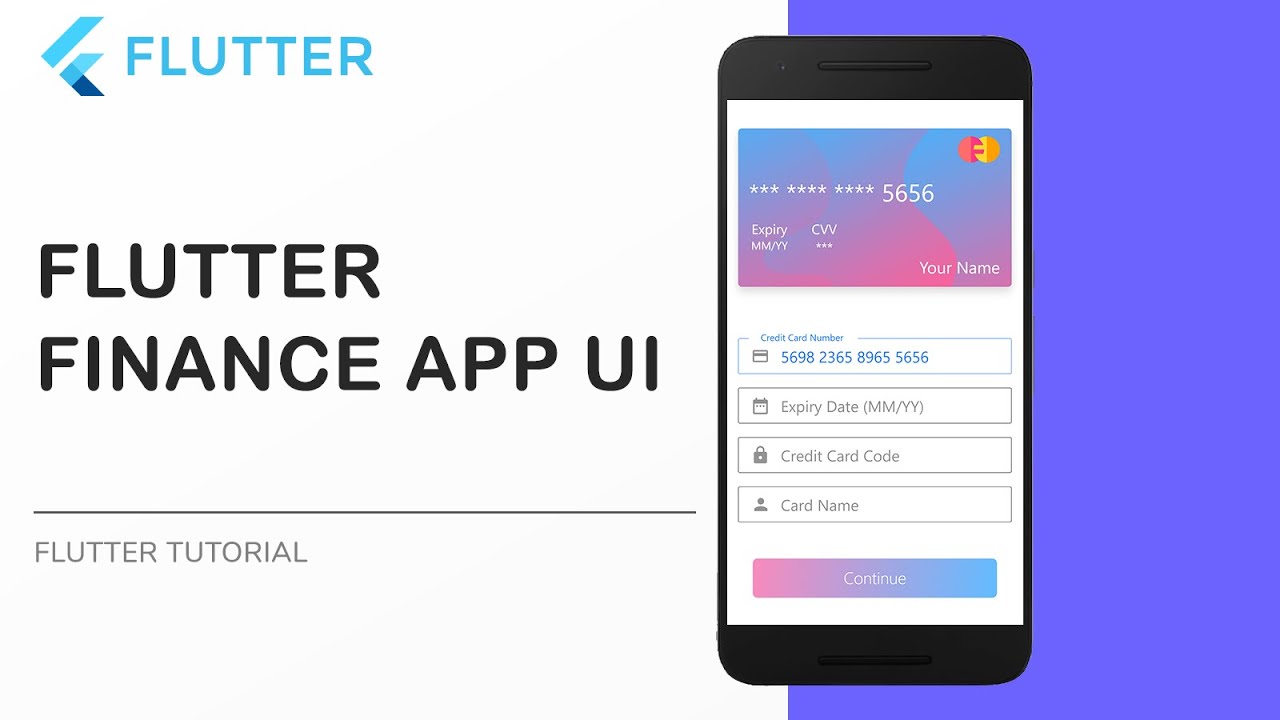 Flutter Speed Coding: Finance App UI