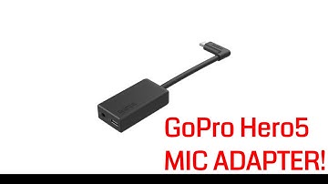 GoPro - Pro 3.5mm Mic Adapter For Hero5 Unboxing Review