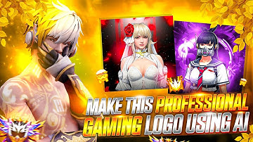 AI Gaming Logo Design😍 Tutorial | Create Pro🔥 Level Gaming Logo Using AI | Best AI Logo Maker 2026