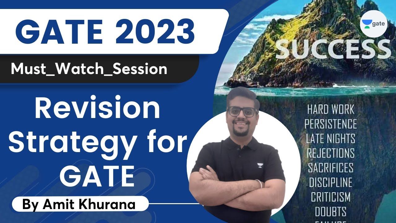 Revision Strategy for GATE 2023 | How to Revise a Subject? | Amit ...