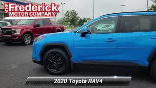 Used 2020 Toyota RAV4 LE, Frederick, MD 47414A