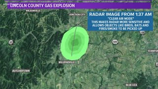 Kentucky gas explosion was so powerful it registered on radar