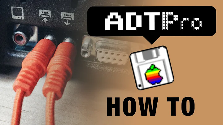 How to set up ADTPro to send software to the Apple IIe (best audio settings)