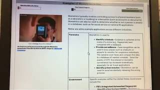 Continuing Education: Intro to Biometrics