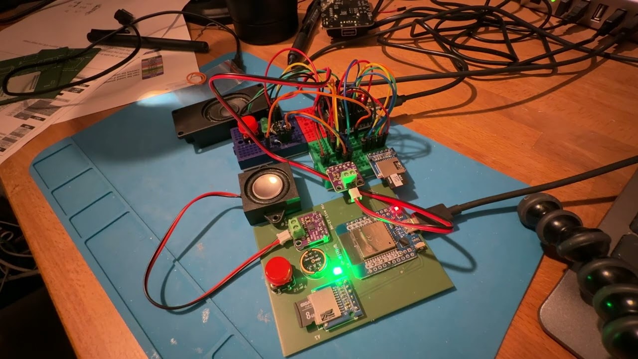 ChatGPT on two ESP32s debuting as the worlds greatest comedy double act