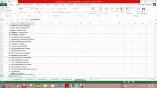 MS Excel Assignment 9 Profile