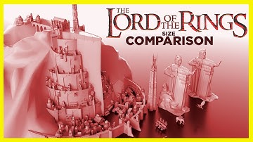 ⚔️ The Lord of The Rings | Real Scale in 3D ⚔️