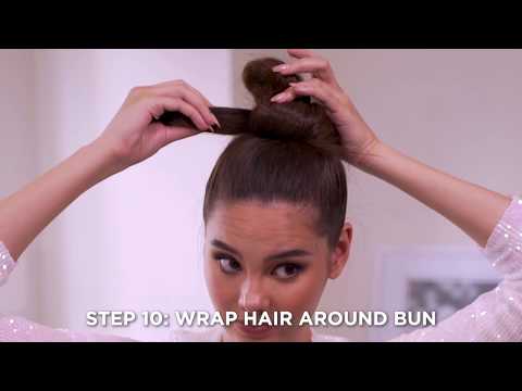 Iconic Top Knot Bun Tutorial