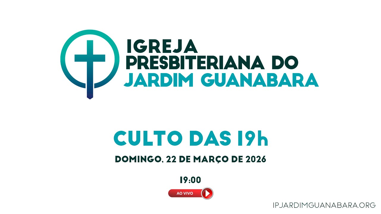 Culto das 19h ao Vivo - 22/03/2026 - YouTube