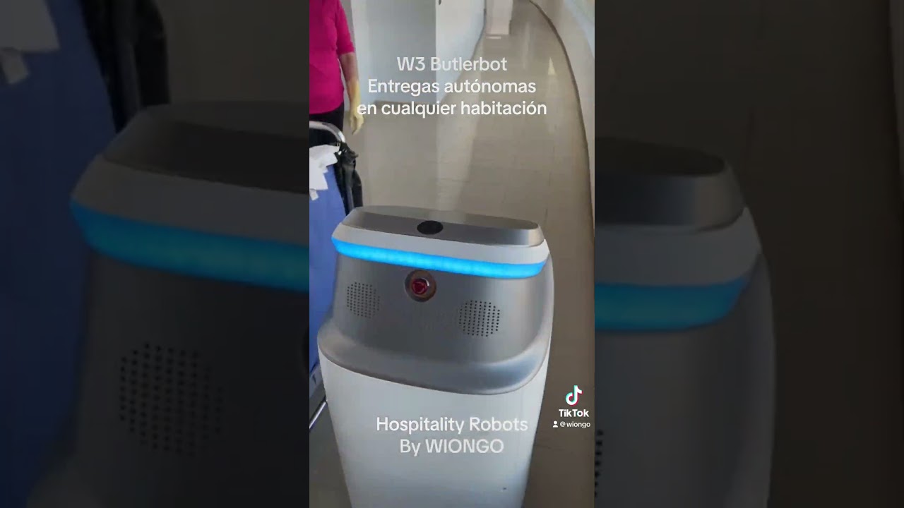 Servicio autónomo de entrega en habitaciones con nuestro modelo W3 
