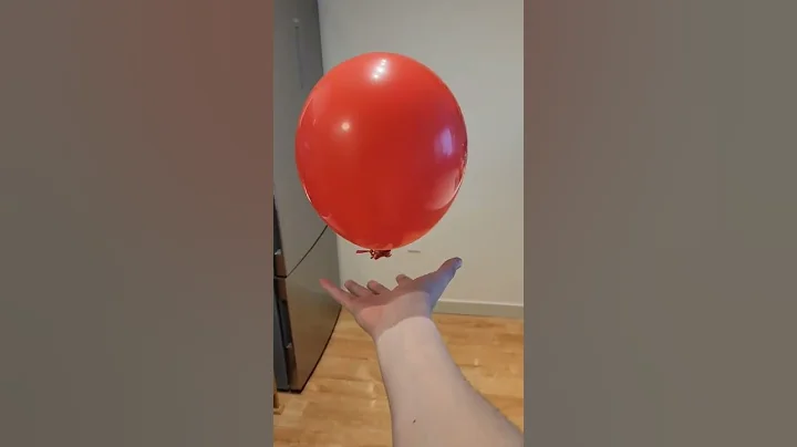Using the Force on a Neutrally Buoyant Helium Balloon #science  #experiment #demo