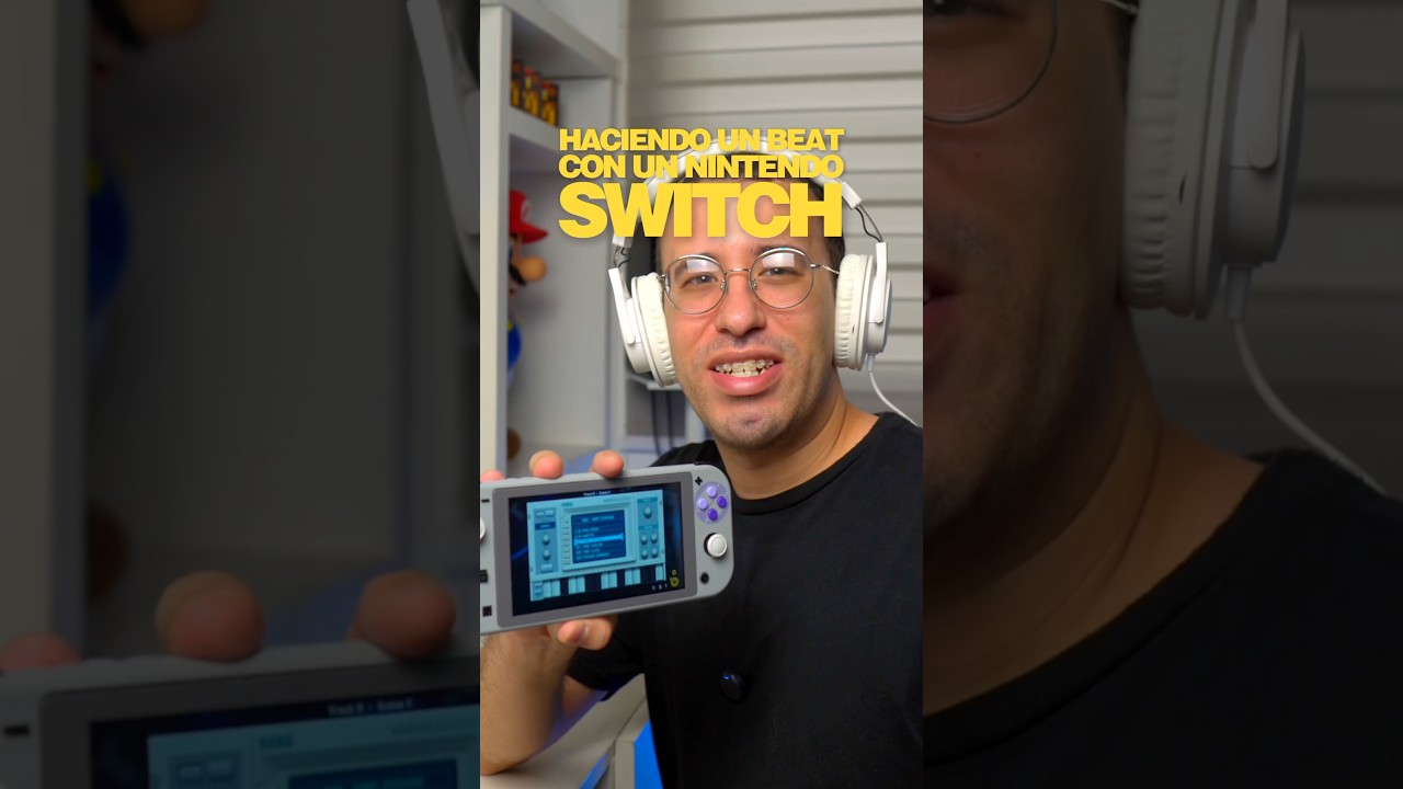 Haciendo un beat con un Nintendo Switch, usando Korg Gadget 