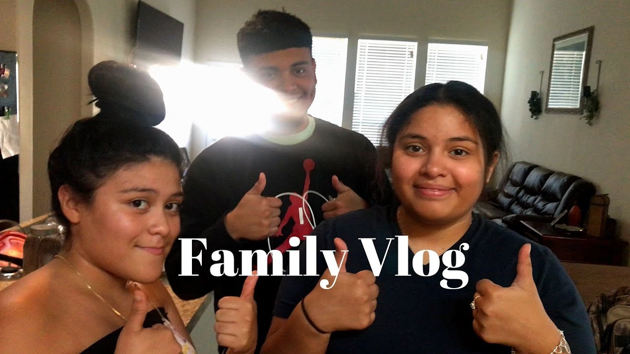 Family Vlog | hanging out with my family - YouTube