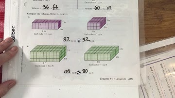 5th Grade Lesson 11.6 and 11.9