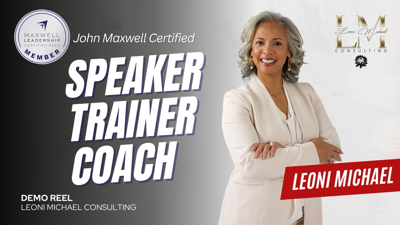 Certified John Maxwell Coach - Leoni Michael | Leadership Training for Executives, Managers & Teams