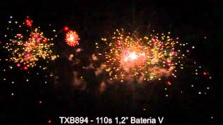 Fajerwerki TXB894 V Bateria 110s 1.2 Triplex